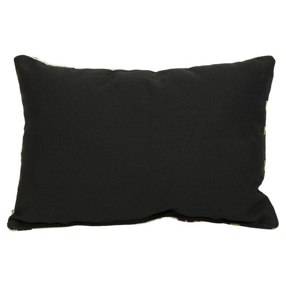 Dog Mom Black and White Tapestry Toss Pillow 11" x 7" - Picture 3 of 5